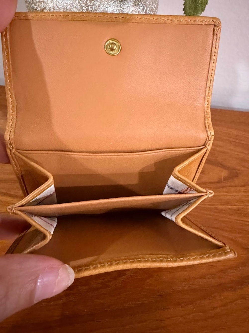 Coach Ergo Signature Bifold Leather Mini Wallet Style F41477 Vintage Y2K - Picture 8 of 11